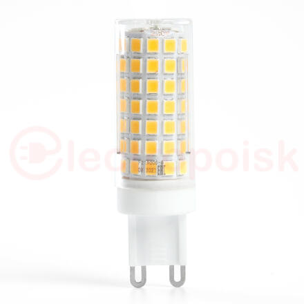 Лампа светодиодная LED 9вт 230в G9 дневной капсульная
