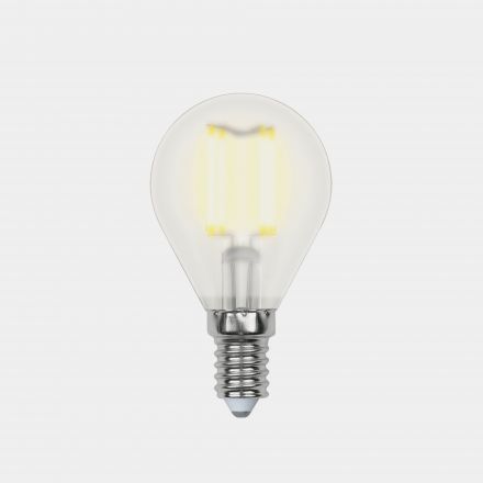 LED-G45-7,5W/WW/E14/CL GLA01TR Лампа светодиодная. Форма ''шар'', прозрачная. Серия Air. Теплый белый свет (3000K). Картон. ТМ Uniel