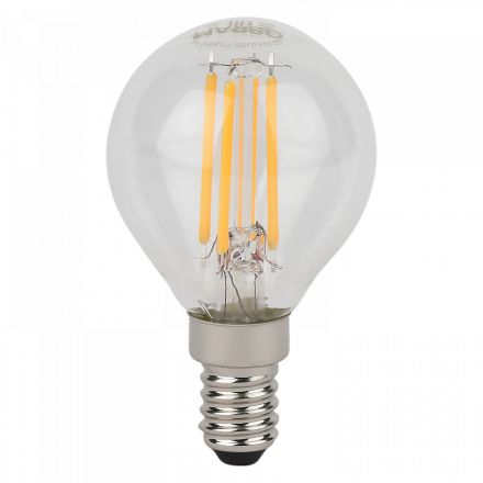 Лампа светодиодная филаментная LED Star Шарообразная 5Вт (замена 60Вт), 600Лм, 2700К, цоколь E14 OSRAM