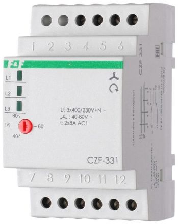Реле контроля фаз CZF-331