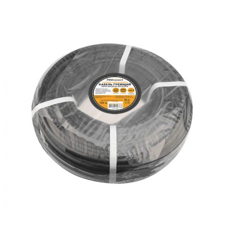 Кабель греющий саморегулирующийся PROconnect SRF24-2CR/SRL24-2CR, экранированный, 24 Вт/1 м, 100 м