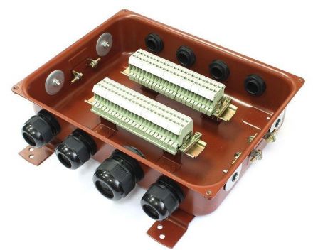 Коробка монтажная КМ 65-40 У2 пластиковый ввод  IP54