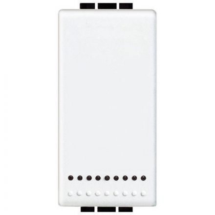LivingLight Кнопка (NO) 10А 2P с независимыми контактами белый
