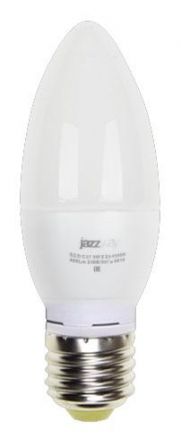 Лампа светодиодная LED 5вт E27 400Лм белый матовая свеча 230V/50Hz ECO