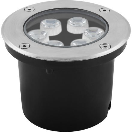 Светильник светодиодный тротуарный ДВУ-6w 2700К IP67 круг