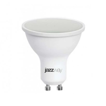 Лампа светодиодная LED 9w GU10 4000K Jazzway