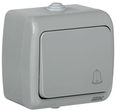 AQUATIC Выключатель кнопочный 10А  IP54           ВС-20-1-3-A