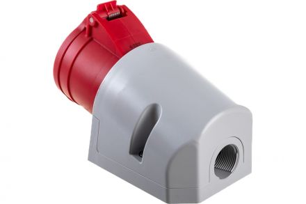 Розетка настенная 32А/400V/3P+N+E/IP44