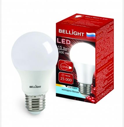 Лампа светодиодная LED A65 220V/20W/E27 1600Lm 4000К