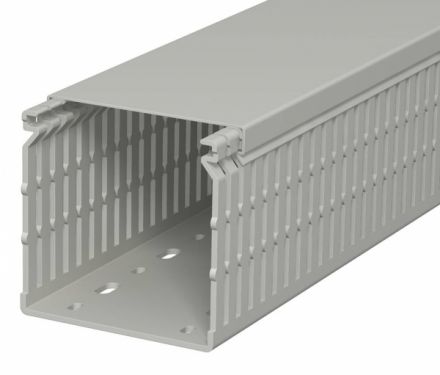 Распределительный кабельный канал LK4 N 80x80x2000 мм (ПВХ,серый)