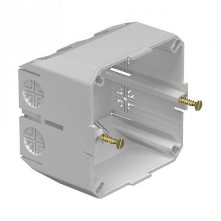 Монтажная коробка для кабельного канала WDK 2390 (ПВХ,светло-серый)