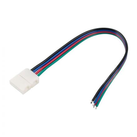 Коннектор выводной FIX-RGB-10mm-150mm-X1 (4-pin) (ARL, -)