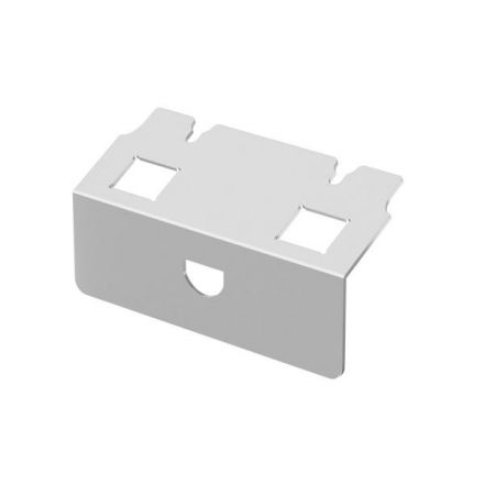 Суппорт для монтажа 2 информационных модулей, тип C, для UDHome2 (сталь нерж).