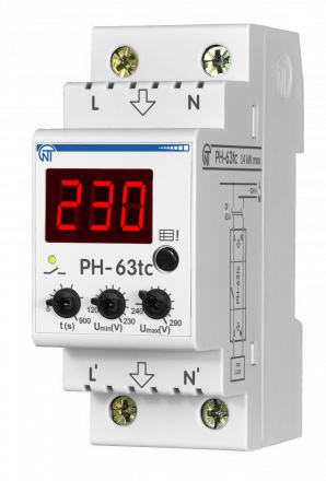 Реле напряжения PH-63tc
