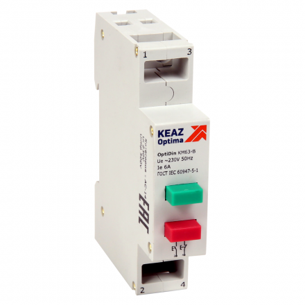 Кнопка управления OptiDin KM63-B-11-УХЛ3