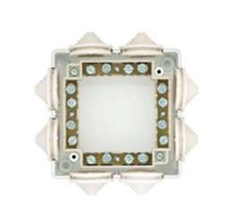 Коробка распределительная о/у IP44 КОА-003 с контакт.группой 90х90х42