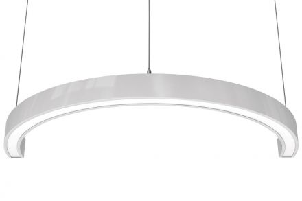 Светильник LED СТРЕЛА R 1/2 (ССО) 20Вт 1500Лм 4,0К опал IP20 подвесной