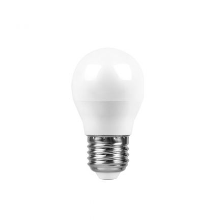 Лампа светодиодная LED 11вт Е27 дневной матовый шар