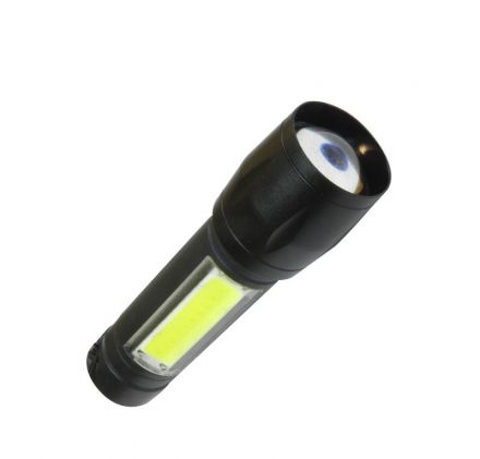 Фонарь ручной аккумуляторный (карманный)  KocAc1011Lith, 3W , аккум. 3,7V  0,6 Ah, 140Lm - 1,5 часа, 70 Lm - 3 часа, Космос