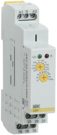 Реле задержки включения ORT. 2 конт. 12-240 В AС/DC