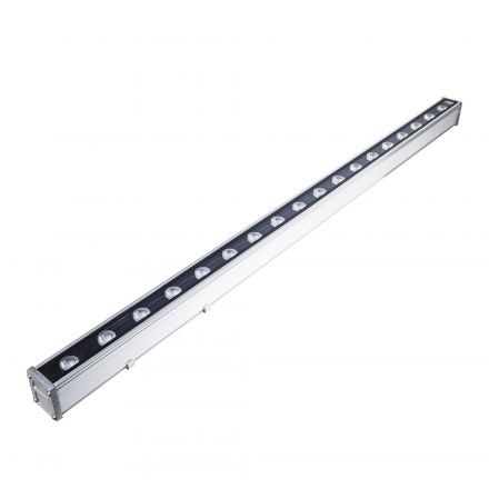 Прожектор светодиодный линейный ULF-L52-36W/RGB/L100 220V IP65 SILVER 1000мм RGB Алюминий
