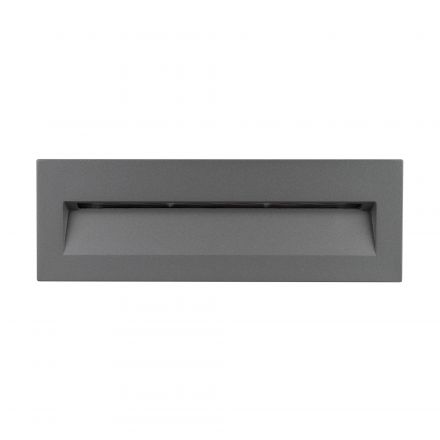 Светильник LTD-TRAIL-S226x76-8W Warm3000 (GR, 65 deg, 230V) (ARL, IP65 Металл, 3 года)