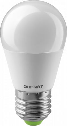 Лампа светодиодная LED 10вт E27 дневной матовый шар PROMO ОНЛАЙТ