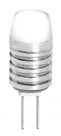 Лампа светодиодная LED 1.5Вт G4 12В AC/DC холодный (блистер 5 шт)