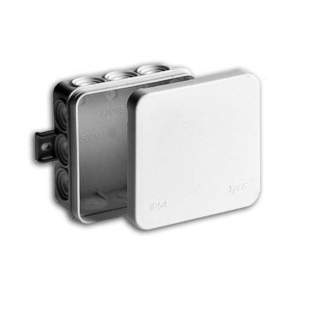 TYCO Коробка распределительная 100х100х35 IP54 12 белая
