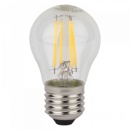 Лампа светодиодная филаментная LED Star Шарообразная 5Вт (замена 60Вт), 600Лм, 2700К, цоколь E27 OSRAM