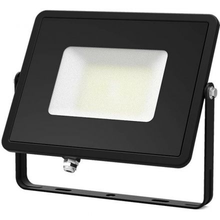 Прожектор светодиодный ДО-50 Вт 6000 Лм 3000К 175-265 В IP65 черный LED Qplus Gauss