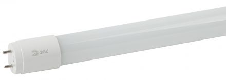 Лампа светодиодная LED T8-10W-865-G13-600mm R (диод труб.стекл 10Вт хол непов. G13  пенка) (30/1080) ЭРА
