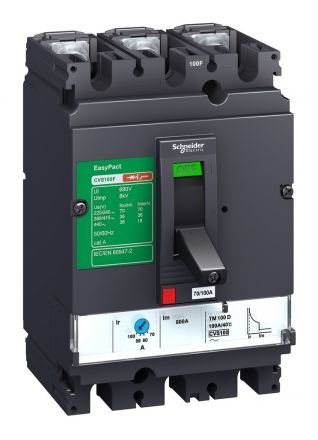 Выключатель автоматический 250F 36kA 3P 200A EasyPact CVS