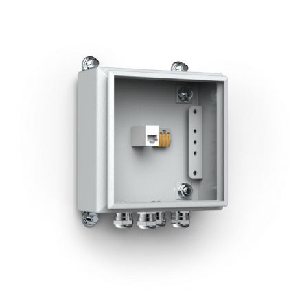 Коробка распределительная IP66, 150х150х78 мм листовая сталь 1.25 мм