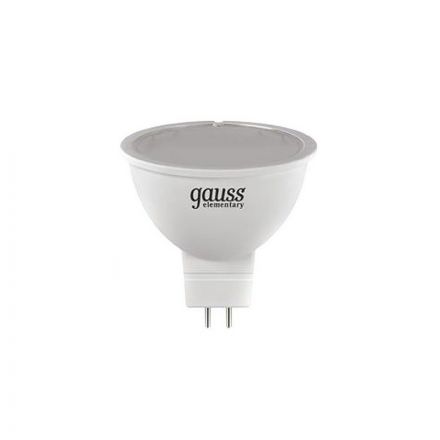 Лампа светодиодная LED 3,5 Вт 300 Лм 4100К белая GU5.3 MR16 Elementary Gauss