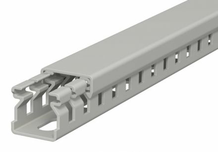 Распределительный кабельный канал LK4 15x15x2000 мм (ПВХ,серый)