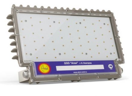 Светильник светодиодный ДО-50Вт, IP67, 5000К, 6700Лм, взр 1ExsIIT6X, 120, 220В, Star