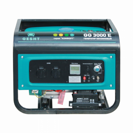 Бензогенератор GESHT GG3000E