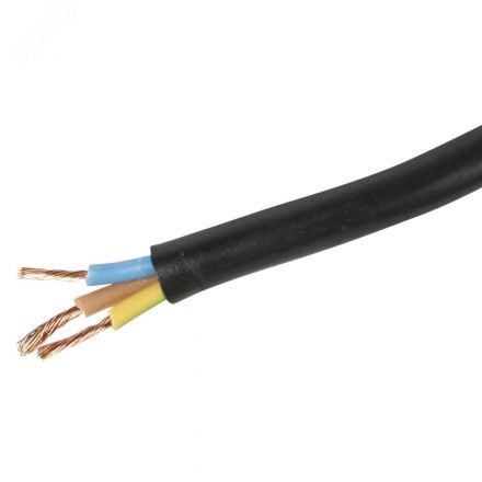 Провод ПВСнг(А)-LS  3*1.5 Ч 100м ТРТС
