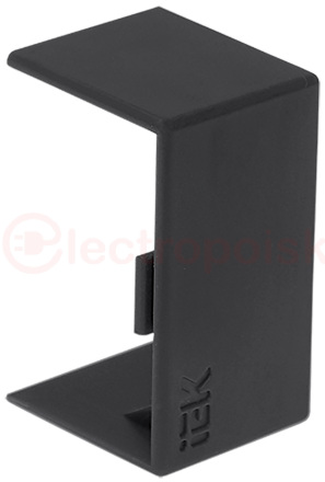 ELECOR Соединитель на стык КМС 40х25 черный (4шт/компл)