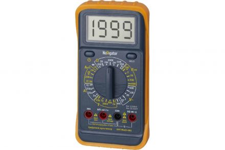 Мультиметр цифровой Navigator NMT-Mm03-064 (MY64)