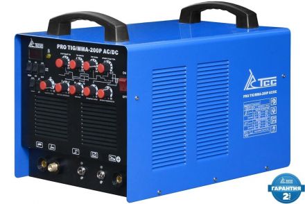 Аппарат сварочный TIG сварки алюминия TSS PRO TIG/MMA-200P AC/DC