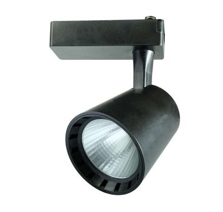 Светильник светодиодный трековый на шинопровод ДПО- 25w 4000K 24° BL (чёрный) IP40 jazzway