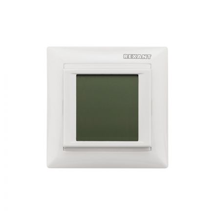 Терморегулятор сенсорный RX-419B, белый, совместим с Legrand серии Valena