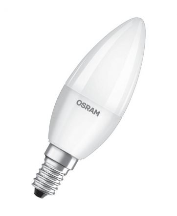 Лампа светодиодная LED 7 Вт E27 4000К 560Лм свеча 220 В (замена 60Вт) OSRAM