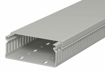 Распределительный кабельный канал LK4 40x100x2000 мм (ПВХ,серый)