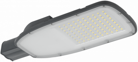 Светильник светодиодный ДКУ 1004-50Ш 3000К IP65 серый IEK