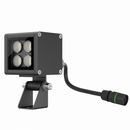 Светильник LED ЛУЧ 5Вт 620Лм КСС К9 5,0К IP67 экран 80
