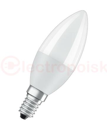 Лампа светодиодная LED 10 Вт E14 4000К 800Лм свеча 220 В (замена 75Вт) OSRAM