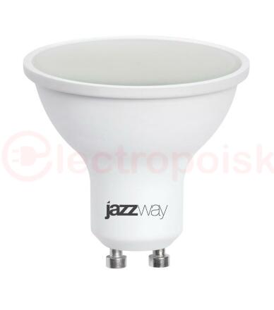 Лампа светодиодная LED 8Вт GU10 4000K диммируемя  Jazzway